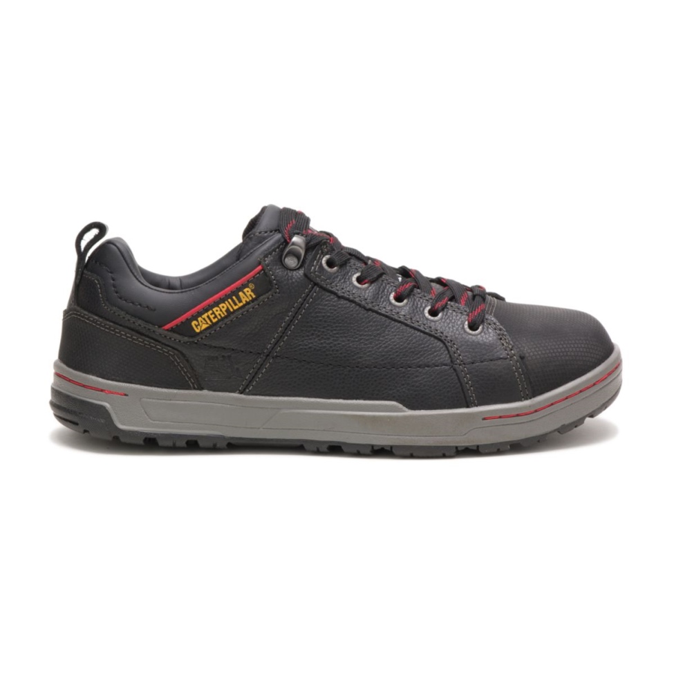 Zapato De Trabajo Con Punta De Acero Brode Para Hombre, Color Negro.