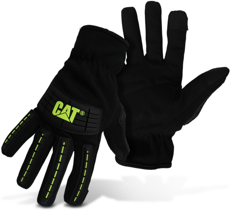 Guantes Negros Para Pantalla Táctil De Alto Impacto Para Hombre, Calzado Para Gatos.