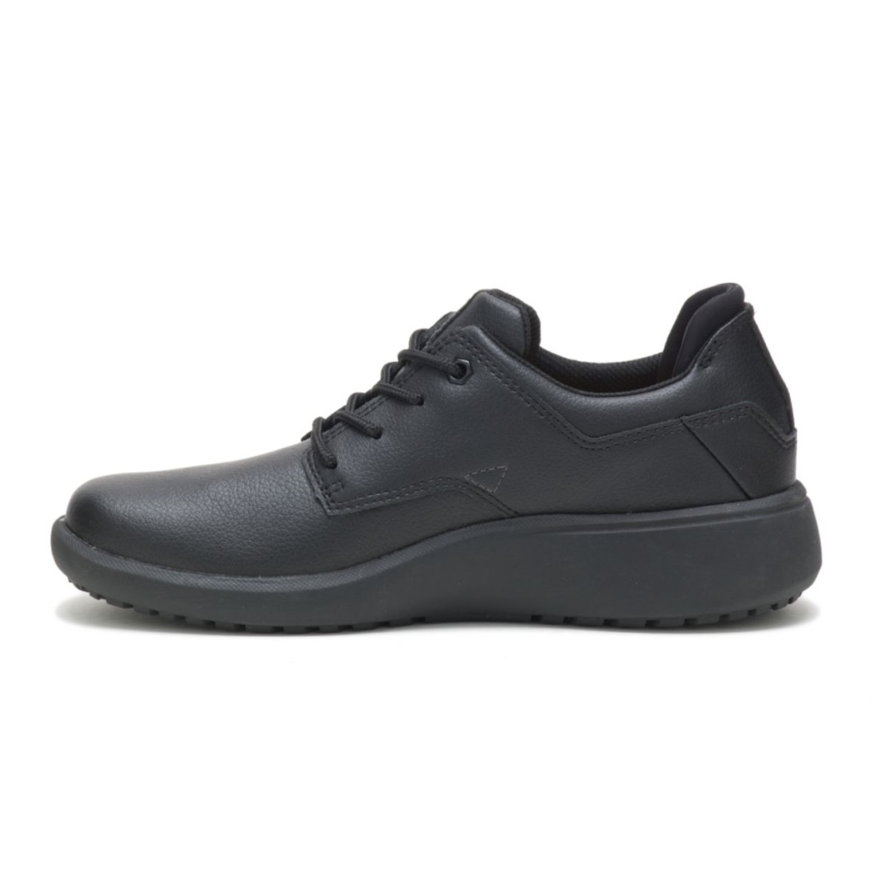 Cat Calzado Negro Mujer Prorush Sr Plus Oxford