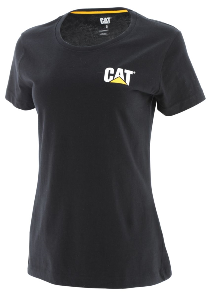 Calzado De Gato Camiseta Negra De Marca De Mujer