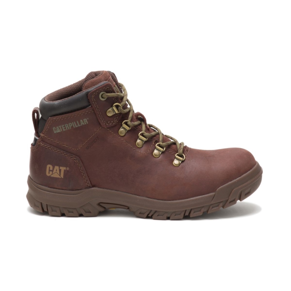 Botas De Trabajo Impermeables Con Punta De Acero Mae Para Mujer Cocoa Cat Shoes