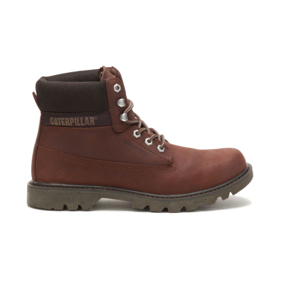 Bota Impermeable Ecolorado Caoba Profundo Calzado Gato
