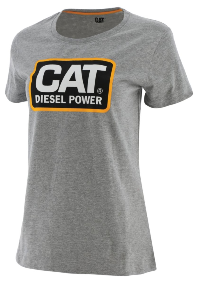 Cat Calzado Mujer Diesel Power Tee Gris