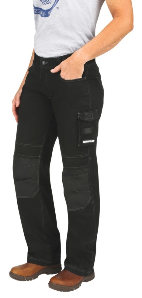 Cat Calzado Mujer H2o Defender Pantalón Negro