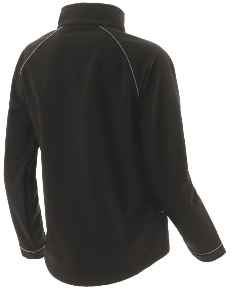 Cat Calzado Mujer Triton Soft Shell Chaqueta Negra