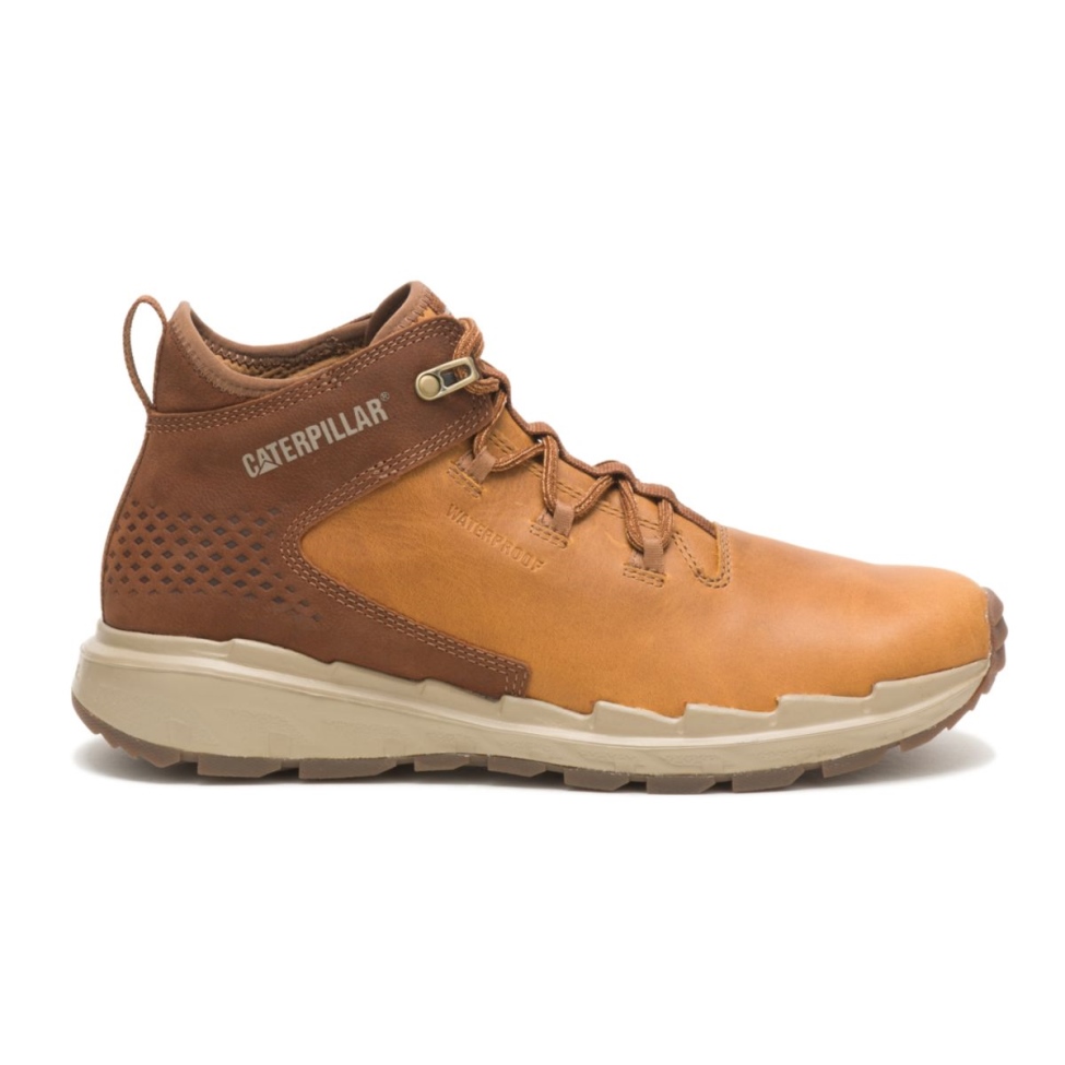 Crust-danish Marron Hombre Stratify Bota Impermeable Cat Calzado