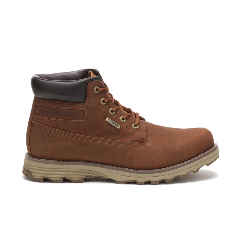 Botas Impermeables Thinsulate Para Hombre, Marrón Danés, Calzado Para Gatos
