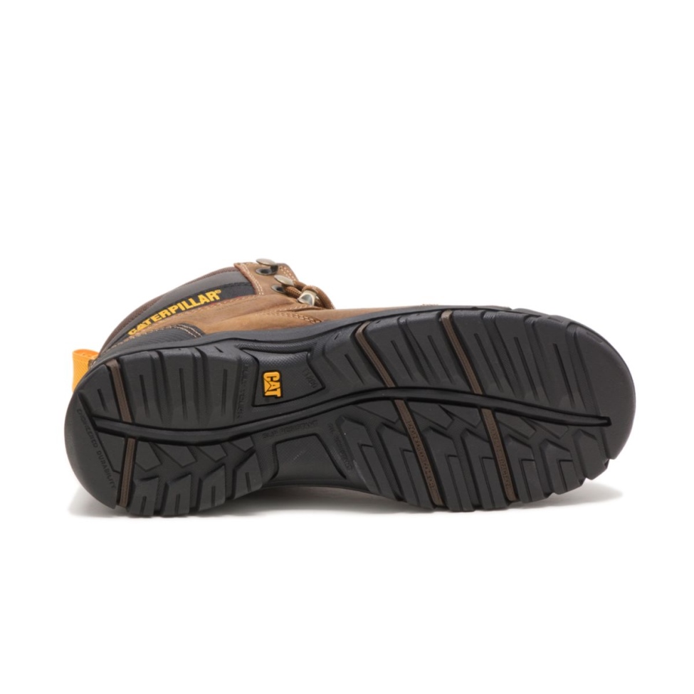 Botas De Trabajo Con Punta De Acero Para Mujer Marrón Real Wellspring Guard Calzado Para Gatos